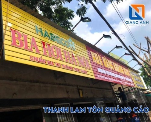 THANH LAM TÔN QUẢNG CÁO